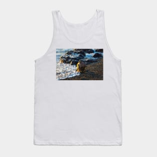 Diving Helmet In Sea Foam Tank Top